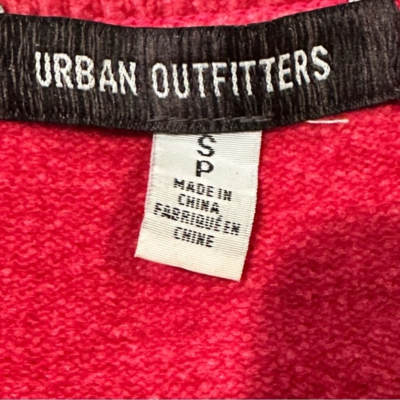 Urban Outfitters Hot Pink Ruched Front Tie Back Cropped Bandeau Size Small - Picture 12 of 15